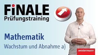 Lineare und exponentielle Funktionen Matheaufgabe quotWachstum und Abnahmequot Teilaufgabe a [upl. by Atteval]