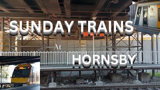 Sunday Trains at Hornsby [upl. by Nyloj]