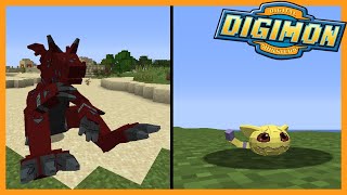 DIGIVOLVE TO CHAMPION amp DampD TALK Minecraft Digimobs New World Episode 5 [upl. by Rapsac]