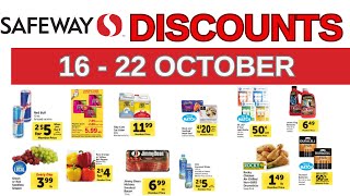 SAFEWAY DISCOUNTS BETWEEN 1622 OCTOBER  UNBEATABLE OFFERS  FIND OUT NOW [upl. by Lawrence353]