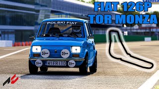 FIAT 126P ASSETTO CORSA  TOR MONZA [upl. by Gerdeen]