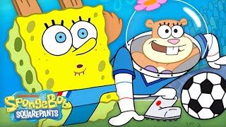 52 MINUTES of Sports ⚽️  SpongeBob [upl. by Levana]