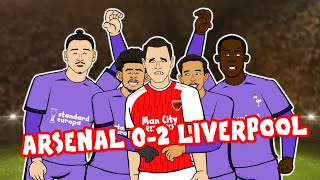 LETS MISS AGAIN Arsenal vs Liverpool 02 FA Cup Goals Highlights Diaz 2023 [upl. by Hailat]