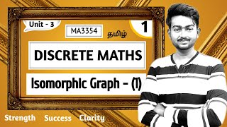 Isomorphic Graphs in Tamil  Discrete Mathematics in Tamil  MA3354 in Tamil  Unit  3 Graphs [upl. by Hemminger409]