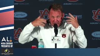 Hugh Freeze addresses the media following loss at Mizzou as Auburn looks ahead to Kentucky trip [upl. by Steinman]