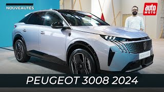 Nouveau Peugeot 3008 2024  une autonomie à faire pâlir une Tesla en 100 électrique [upl. by Marciano731]