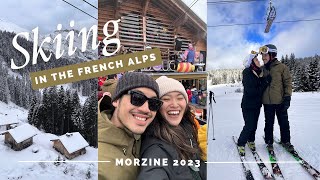 Ski Trip Vlog in the French Alps  Exploring Morzine Avoriaz and Portes du Soleil [upl. by Heeley806]