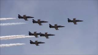 Breitling Jet Team  2015 RI ANG Open House amp Airshow [upl. by Htaek]