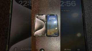 iPhone X vs iPhone 11 Pro boot up test shorts iphonex ios16 iphone11pro ios17 [upl. by Dilly]