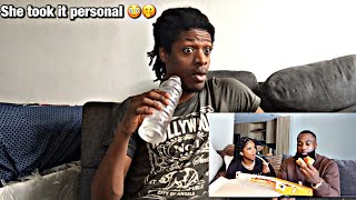 METELUSTV BEING MEAN TO MY BSF MUKBANG PRANK REACTION [upl. by Sirrad]