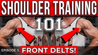 5 Front Delt Exercises for BIGGER Shoulders  Episode 3  V SHRED [upl. by Hippel]