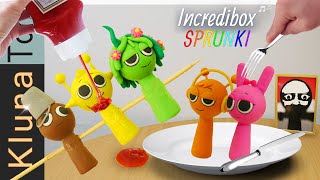 Delicious Incredibox Sprunki meat skewers for lunch Sprunki ASMR MUKBANG for Kluna Tik Style [upl. by Sello]