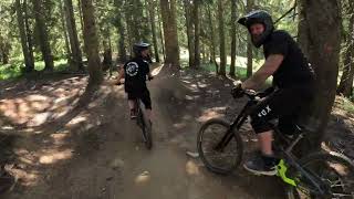 Morzine and Pleney bike park [upl. by Emmaline]