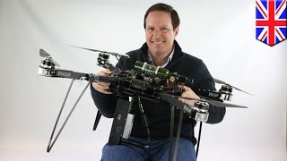 BioCarbon Engineering exNASA engineer to plant one billion trees with drones  TomoNews [upl. by Belldas]