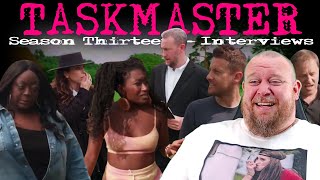 Lets meet the cast before we watch the Taskmaster Season 13  Cast Interview REACTION [upl. by Ydok]