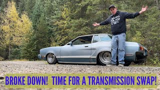 Broken transmission Repair or Swap Ford Mustang II [upl. by Kwapong]