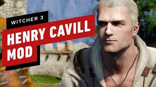 Witcher 3 This Incredible Mod Lets You Play as Henry Cavill [upl. by Guillaume]