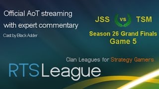 Grand Finals  JSS vs TSM Game 5  Age of Mythology The Titans Clan League Season 26 [upl. by Crosby]