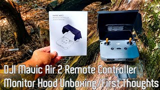 DJI Mavic Air 2 Remote Controller Monitor Hood [upl. by Lladnor187]