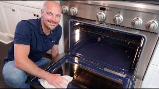 How to Clean an Oven FAST with NO Harsh Chemicals [upl. by Smailliw275]