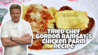 Chicken Parmesan  I tried Chef Gordon Ramsays Recipe with Feedback and Review  Alguno Diaries [upl. by Eidnak]