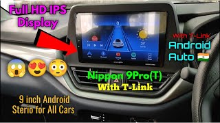 9 Inch Car Android Player  NIPPON NDROID 9PROT with TLink Android Auto  with 2GBRAM  16GBROM [upl. by Hoffman]