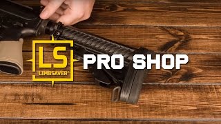 Limbsaver Pro Shop AR15 Snapon Recoil Pad [upl. by Kimberli]