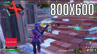 Fortnite 800x600 Ryzen 5600G  16GB RAM  4Gb VRAM [upl. by Kayle232]