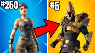 RANKING EVERY FORTNITE SKIN OF 2019 FROM WORST TO BEST [upl. by Trebmal]