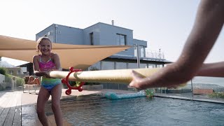 Kindersicherer Pool mit Hubboden [upl. by Podvin383]