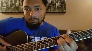 Jhene Aiko Spotless Mind Guitar Tutorial Video [upl. by Akeimat]