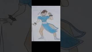 I draw a ChunlidrawingsStreet Fighter [upl. by Mclaurin]