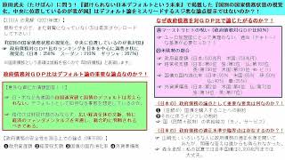 原田武夫（たけぽん）に問う！『避けられない日本デフォルトという未来』で掲載した『国別の国家債務状態の視覚化、中央に位置しているのが我が国』はデフォルト論をミスリードするスジ悪な論点提示ではないのか？！ [upl. by Miguela]