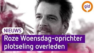 Oprichter Roze Woensdag Sander Ederveen 44 plotseling overleden [upl. by Renckens]