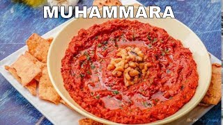 Muhammara Roasted Red Pepper Dip [upl. by Ambrosius]