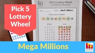 Win The Mega Millions Lottery  Pick 5 Lottery Wheel Strategy [upl. by Czarra374]