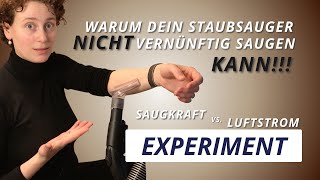 vivenso EXPERIMENT Luftstrom vs Saugkraft [upl. by Otanod863]