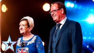 David is crazy in love with Ian and Anne Marshall  Week 3 Auditions  Britain’s Got Talent 2016 [upl. by Anital]