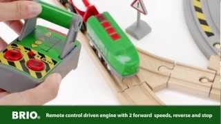 BRIO World  33517 BatteryPowered Remote Control Train Set [upl. by Justus]