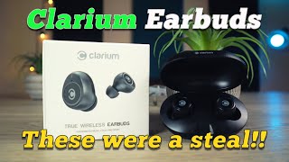 Clarium TWS Earbud Review I paid less than the cost of takeout for these [upl. by Finzer304]