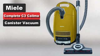 BEST Canister Vacuum  Miele Complete C3 Calima Canister Vacuum Cleaner [upl. by Nnaael]