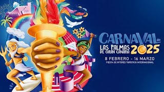 Fechas y Programa del Carnaval de Las Palmas de Gran Canaria 2025 [upl. by Barnabe]