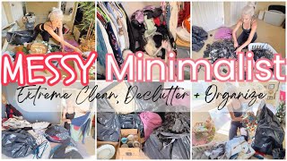 NEW EXTREME KONMARI DECLUTTER ORGANIZE AND CLEANING MOTIVATION PART 3 [upl. by Garrity]