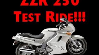 ZZR 250 test ride  Should I buy it [upl. by Toulon200]