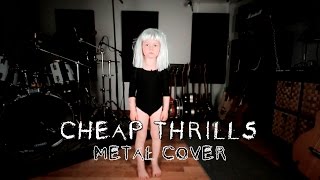 Sia  Cheap Thrills metal cover by Leo Moracchioli [upl. by Phyllis]