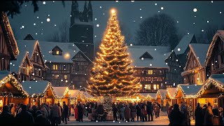 Beautiful Snowy Christmas Ambience 🎄Instrumental Christmas Music 🌲🎁 Christmas Ambience 2025 [upl. by Adleme928]