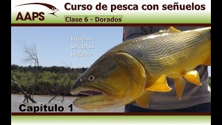 Curso de pesca con señuelos  clase 6 Dorados  Capitulo 1 [upl. by Bel]