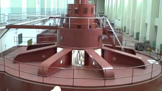 Grand Coulee Dam tour  right powerhouse overview [upl. by Rosenthal]