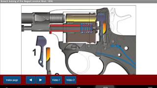 Nagant revolvers explained  Android APP  HLebookscom [upl. by Anovad]