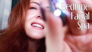 ASMR Bedtime Steam Facial 🌟 Stress amp Anxiety Relief [upl. by Schug131]